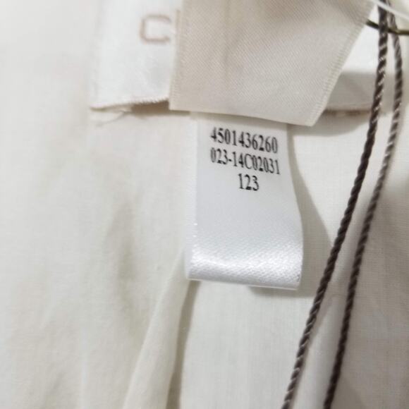 Chicos Jacket 3 16/18 XL Embellished Artisan Chino Linen Beaded Aztec Tribal NWT - Picture 9 of 12